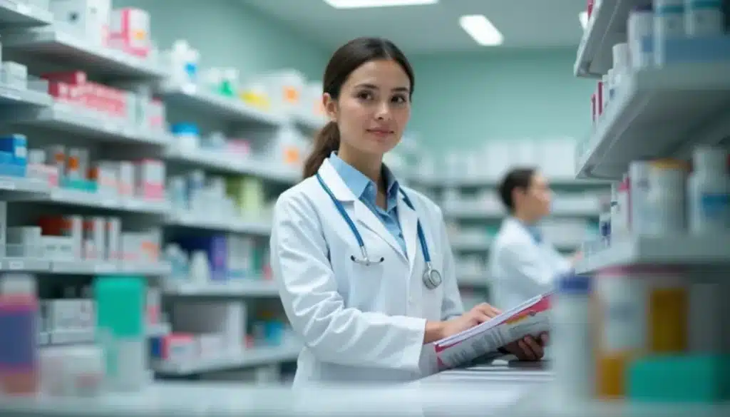 Image illustrant : Rayonniste en pharmacie : guide complet métier 2026